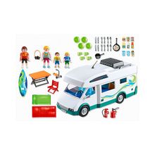 Playmobil Семейный автомобиль дом на колесах Аквапарк