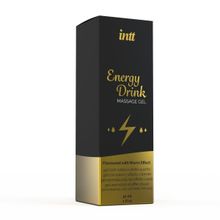 INTT Массажный гель с согревающим эффектом Energy Drink - 30 мл.