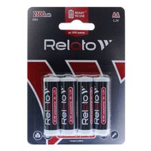 Аккумулятор Relato AA2300 2RU Ni-MH 2300mAh Ready-to-Use (Упак.4шт)