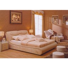 Кожаная кровать Камелия V9098 (Размер кровати: 180Х200, Категория ткани: 1 категория)