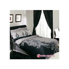 TAC Постельное белье Poem Black (сем.)