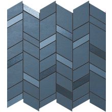 Atlas Concorde Mek Mek Blue Mosaico Chevron Wall 9MCU мозаика 305 мм*305 8.5 мм
