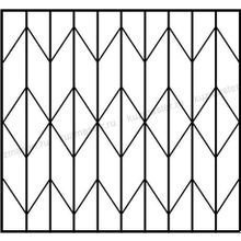Решётка металлическая на окна, Арт-С4