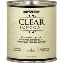 Rust-Oleum Clear Topcoat Metallic Accents 946 мл