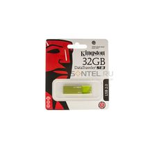 DTSE3G 32GB, KC-U6832-3P1G, 32GB USB 2.0 Data Traveler, SE3, зеленый, Kingston