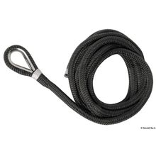 Osculati Spliced mooring line black 16 mm x 11 m, 06.443.93