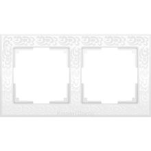 Werkel Рамка Werkel Flock на 2 поста слоновая кость WL05-Frame-02-ivory 4690389046919 ID - 243743