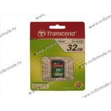 Флеш накопитель SDHC Card 32Гб Transcend Class  4