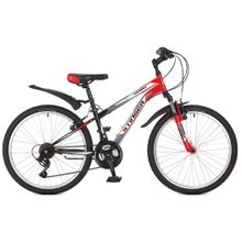 Велосипед STINGER CAIMAN красный 24" 12,5"