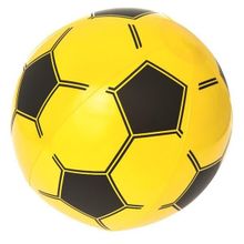 Мяч пляжный Bestway 31004 41 см "Футбол" желтый