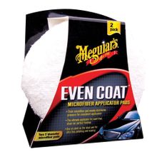 X3080EU Микрофибровая подушка-аппликатор Even Coat Microfiber Applicator Pads 2 шт., Meguiars