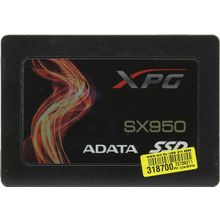 Накопитель  SSD 240 Gb SATA 6Gb s ADATA XPG SX950   ASX950SS-240GM-C   2.5" 3D MLC  + 3.5" адаптер