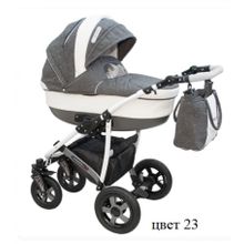 Camarelo 2 в 1 Carmela CR-23 серая с узором