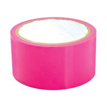 Topco Sales Розовая липкая лента для фиксации Sex Please! Dominate Me Self-Adhesive Bondage Tape (розовый)