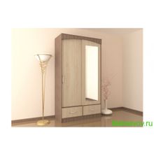 Шкаф-купе Уют с ящиками 1200 шимо