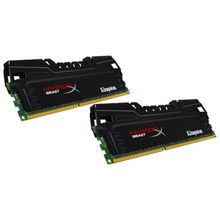 Модуль памяти Kingston DDR3 DIMM 8GB (PC3-12800) 1600MHz Kit (2 x 4GB) KHX16C9T3K2 8X HyperX CL9 XMP Beast Series