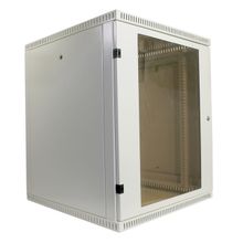 NT WALLBOX 15-66 G Шкаф 19 настенный, серый 15U 600x650, дверь стекло-металл