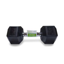 STARFIT Гантель обрезиненная DB-301 10 кг, черная