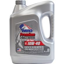 Abro Premium Synthetic Blend SAE 10W40 4 л