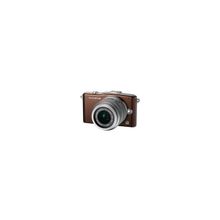 Olympus PhotoCamera  Pen E-PM1 kit brown 12.3Mpix EZ-M 14-42II 3" 1080i SDHC Ком-т с объективомLi-Ion