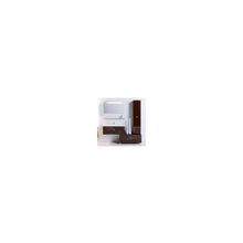 Комплект мебели Aqwella 5 звезд Инфинити 80 цвет черный, бордо, шоколадный