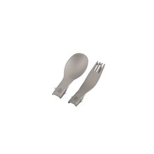 Robens Набор ложка + вилка складные Robens Folding Alloy Cutlery Set