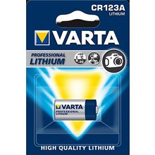 Батарейка VARTA PROFESSIONAL LITHIUM 6205 CR123A BL1