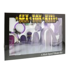 Seven Creations Фиолетовый вибронабор SEX TOY KIT LAVENDER (фиолетовый)