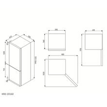 Холодильник Kuppersberg KRD 20160 W