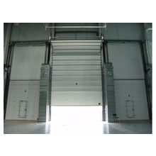 Промышленные секционные  ворота DOORHAN серии ISD01 ширина 5500 высота 5500