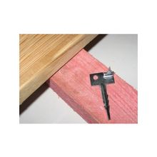 скрытый крепеж для монтажа фасадной доски (планкена) или террасной доски