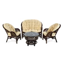 Комплект для отдыха РУЗВЕЛЬТ (стол+2 кресла+диван), 11 01 Б