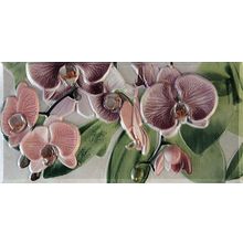 Керамическая плитка Fabresa Orquideas Cenefa 3 Rosa бордюр 10х20