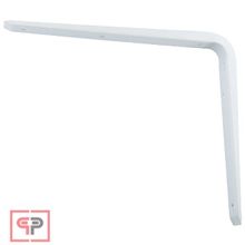 СИБРТЕХ Кронштейн стальной, 125 х 150 мм, белый Сибртех