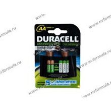 Батарейка аккумулятор DURACELL AA 2400 2500 mAh BL-2