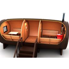 Баня-бочка тип «L»