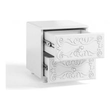 Система Мебели Тумба прикроватная Италия ИТ-26 белое дерево