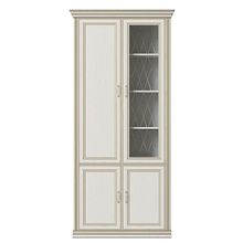 ПМ: КУРАЖ Шкаф 4-х дверный (1 стеклодверь) Венето