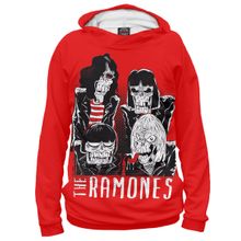 Худи Я-МАЙКА Ramones red