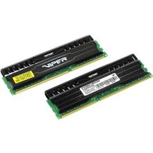 Модуль памяти  Patriot Viper   PV38G186C0K   DDR3 DIMM 8Gb  KIT  2*4Gb    PC3-15000