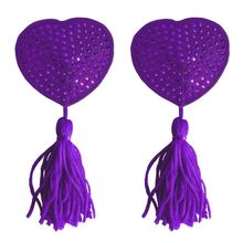 Фиолетовые пестисы-сердечки Tassels Heart Фиолетовый