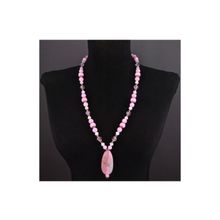 Бусики-Колечки Бусы Агат, роз.кварц, кош.глаз "Нега чувств" арт.АНТ-3845