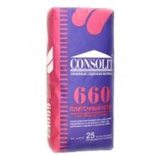 CONSOLIT 660 (адгезия не менее 1,2МПа), плиточный клей для керамогранита и натурального камня.