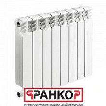 Радиатор биметал. Bitherm 500 80 new 8 секций