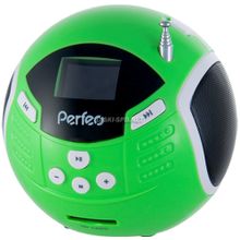 Мини-система Perfeo Music Ball MP3, FM, зеленый