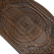 Нарды резные "Герб Чечни"