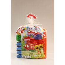 Конструктор БИПЛАНТ 11112 Кноп-Кнопыч 61 деталь