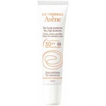 Avene солнцезащитный SPF 50 для чувствительных зон 15 мл