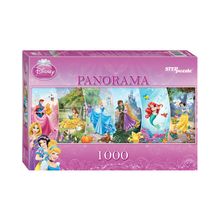 Step Puzzle Panorama Disney Принцессы 1000 деталей