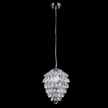 Светильник подвесной Crystal Lux CHARME SP1+1 LED CHROME TRANSPARENT